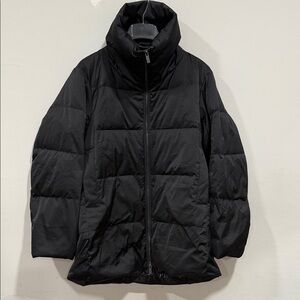 Uniqlo J+ Black Puffer Jacket Small